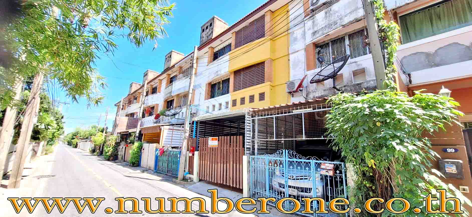 ทาวน์เฮ้าส์ 3 ชั้น ซ.ติวานนท์ 24 อ.เมือง จ.นนทบุรี